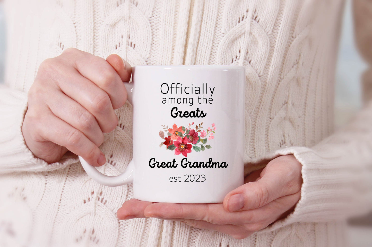 Personalized Great Grandma Coffee Mug