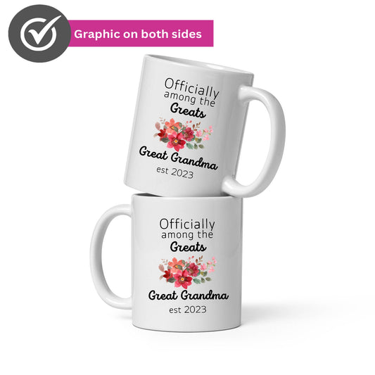 Personalized Great Grandma Coffee Mug