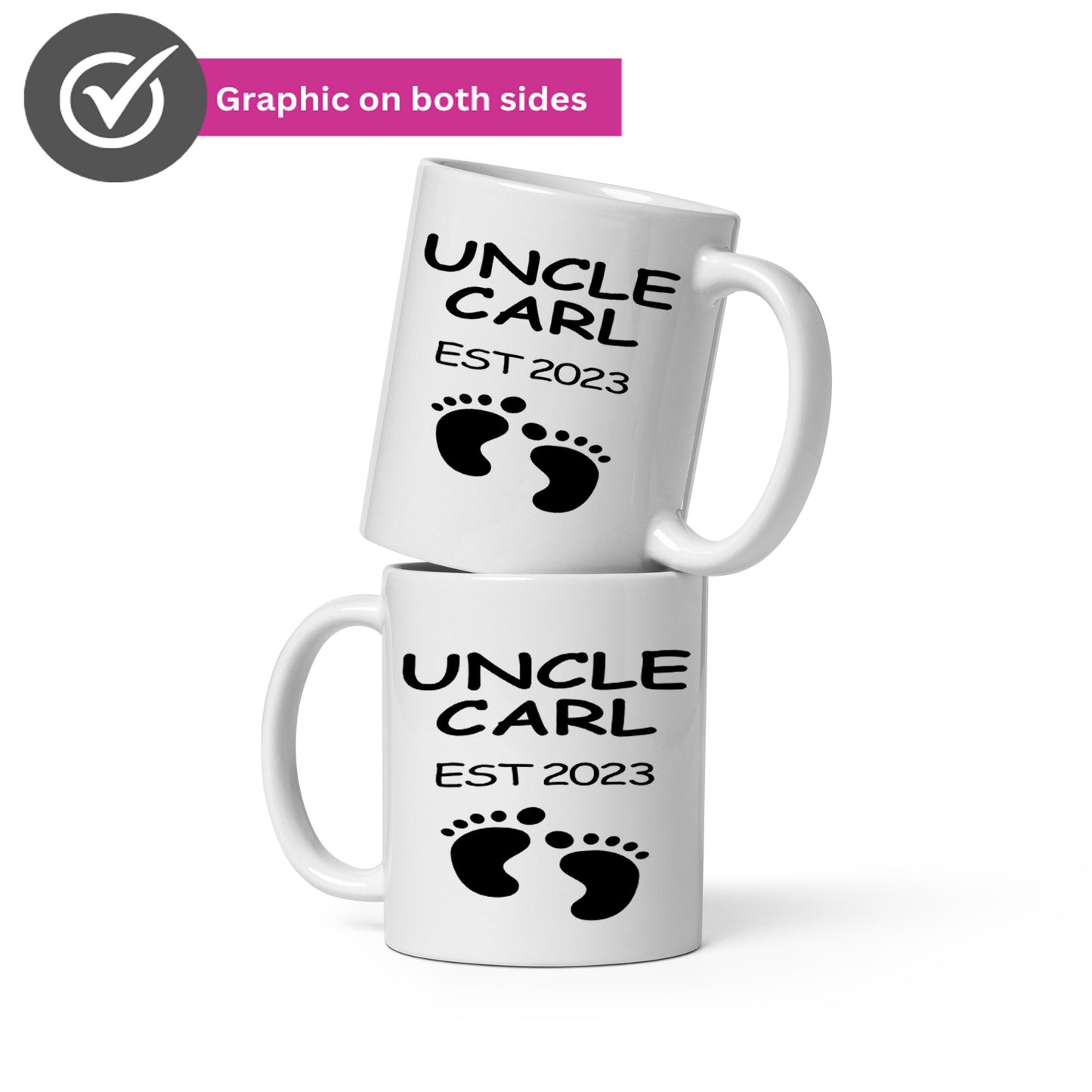 Coffee mug for Uncle with Est. Date