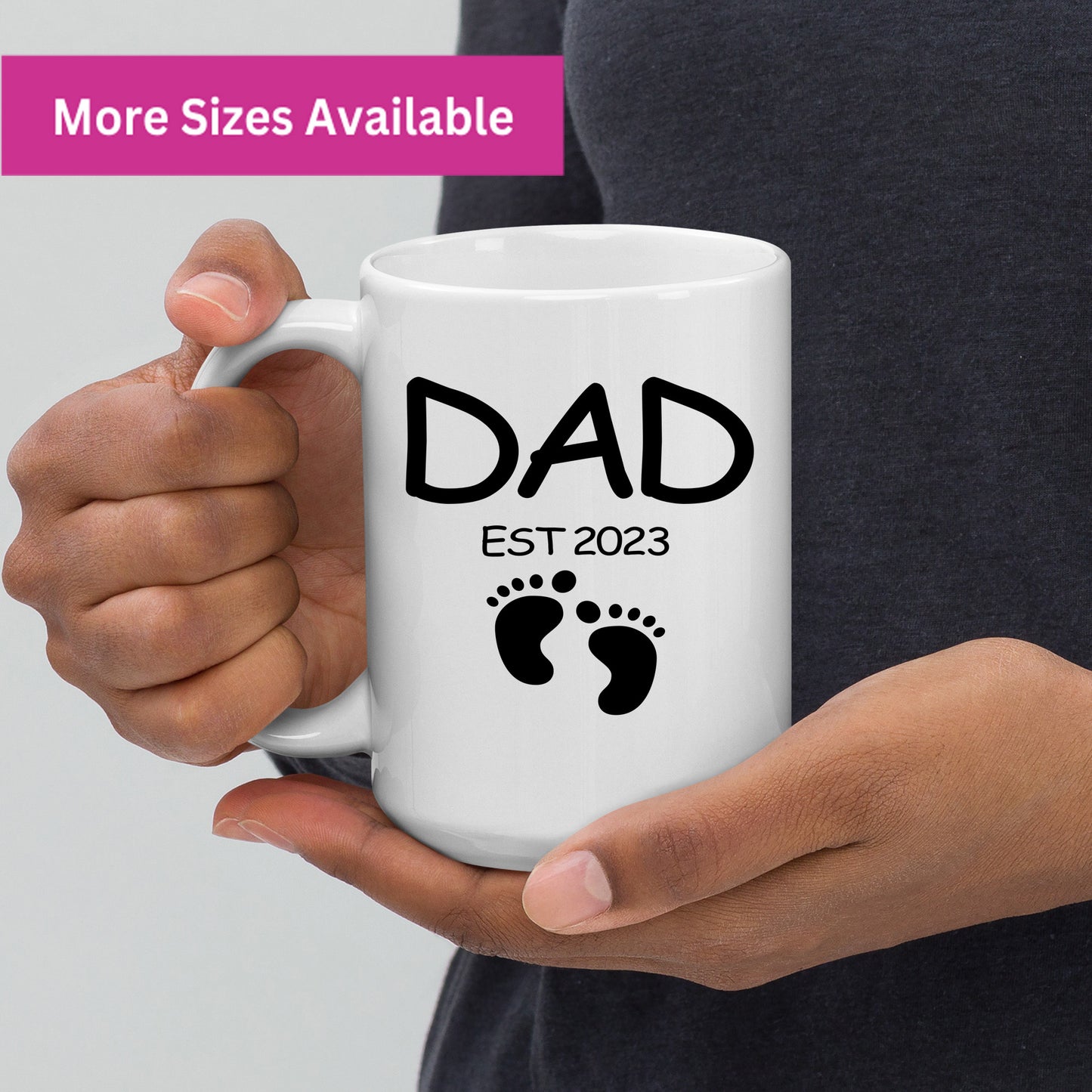 Coffee mug for Dad with Est. Date