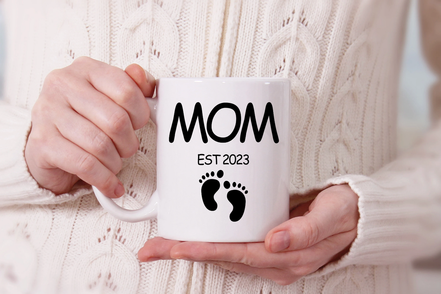 Coffee mug for Mom with Est. Date