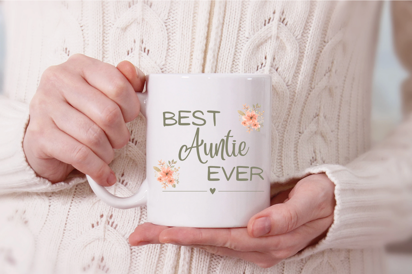 Best Auntie Ever Custom Coffee Mug